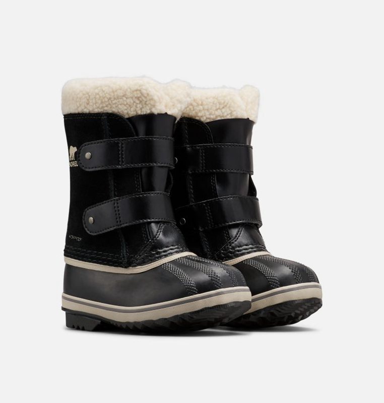 Botas Nieve Sorel Niños - Childrens 1964 Pac™ Strap Negras - 87321-CXPI